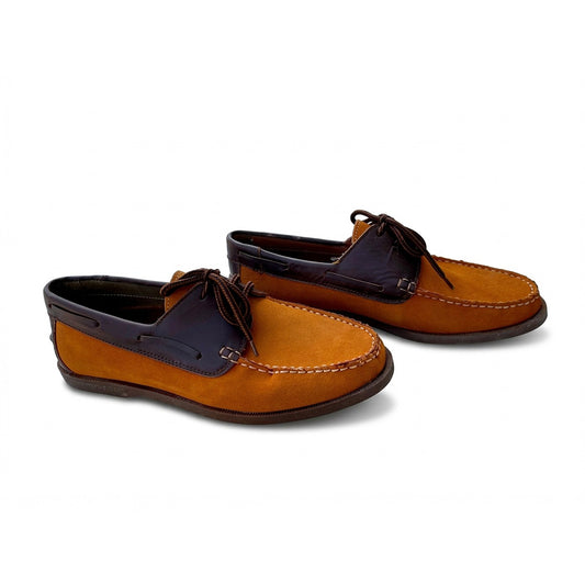 Mustard Boat Shoe LO-001