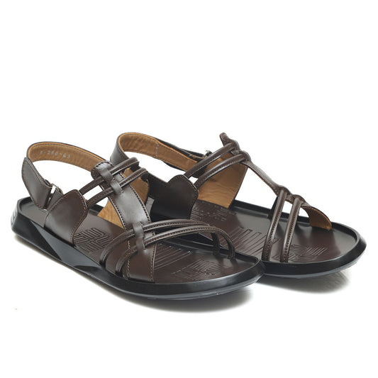 Leather Sandals with strips